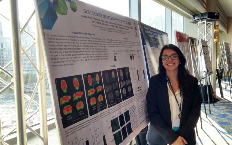 Andréia Rocha, Poster presentation at the 18th International Conference on Alzheimer’s Drug Discovery